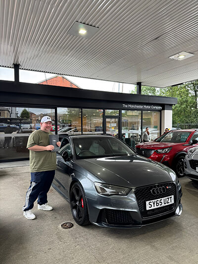 Another happy The Manchester Motor Company Ltd customer
