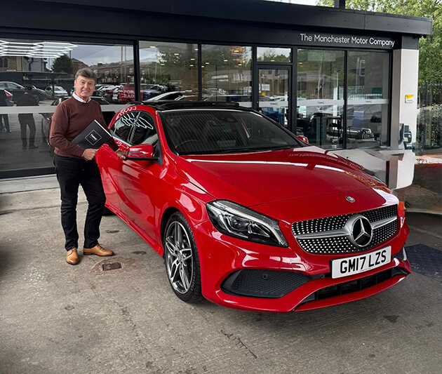 Another happy The Manchester Motor Company Ltd customer