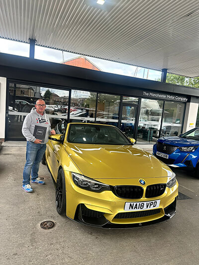 Another happy The Manchester Motor Company Ltd customer