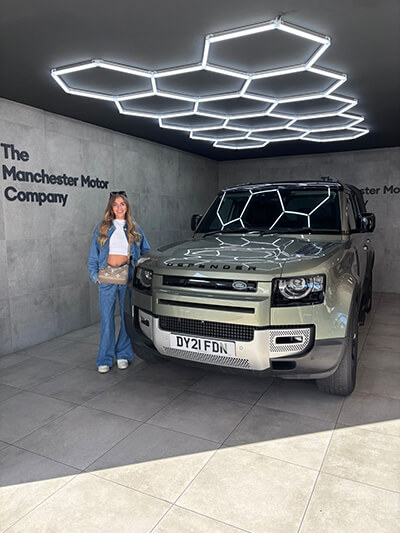 Another happy The Manchester Motor Company Ltd customer