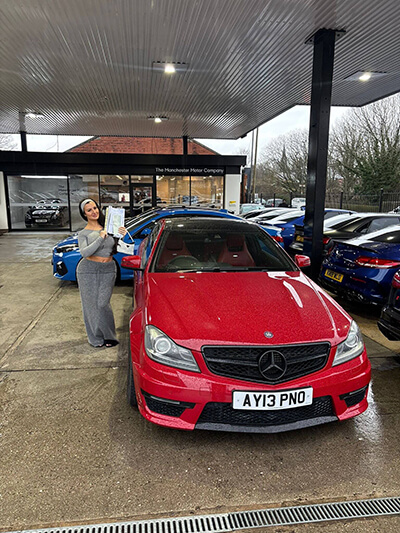 Another happy The Manchester Motor Company Ltd customer