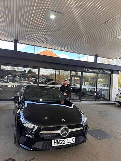 Another happy The Manchester Motor Company Ltd customer