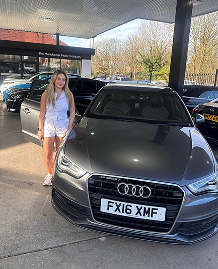 Another happy The Manchester Motor Company Ltd customer